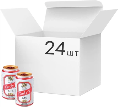 Cody's Export світле фільтроване 0,33 л × 24