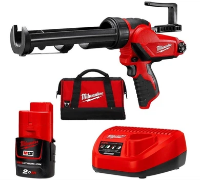 Клеевой пистолет аккумуляторный Milwaukee M12 PCG/310C-201B (4933441655)