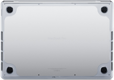 Etui na laptopa Tech21 Evo Hardshell Case Cover do Apple MacBook Pro 16 M1/M2 2021 Clear (T21-9483)