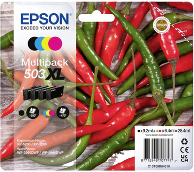 Zestaw tuszy Epson T503XL Multipack 4-colours (C13T09R64010)