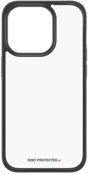 Etui PanzerGlass ClearCase with D3O do Apple iPhone 15 Pro Transparent/Black (5711724011771)