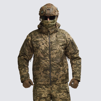 Тактическая зимняя куртка UATAC Pixel mm14 Membrane Climashield Apex S