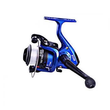 Катушка рыболовная Stenson JUSY200-2 2000 1bb с леской blue