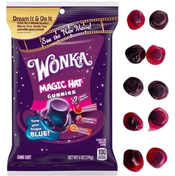 Желейные конфеты Wonka Magic Hat Fruit Flavored Gummy Candy 170г