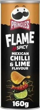 Чипсы Pringles с мексиканским перцем и лаймом Spicy Mexican Chilli & Lime Flavour 160г