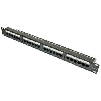 Патч-панель 19&quot 24хRJ-45 UTP кат.5e, із заднім організатором