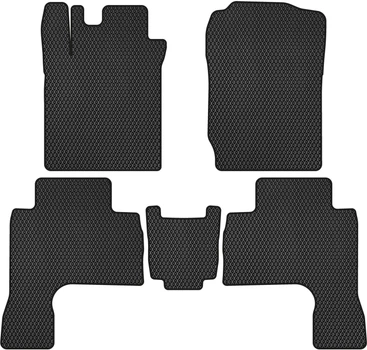 EVA килимки EVAtech в салон авто Suzuki Grand Vitara (JT) 5-doors MT 2005-2012 2 покоління SUV EU 5 шт Black (SZ3284C5RBB)
