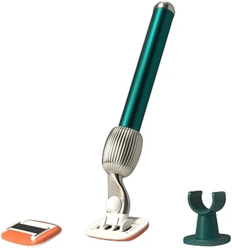 Стартовий набір засобів для гоління - Fler The Razor Starter Set Pine Deep And Elegant (razor/1pc + holder/1pc + blades/2pcs) (1299519-25787826)
