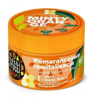 Восстанавливающий сахарный пилинг для тела "Апельсин и Мята" - Farmona Tutti Frutti Orange And Mint Body Peeling 300g (300g) (1052259-1399022-2)