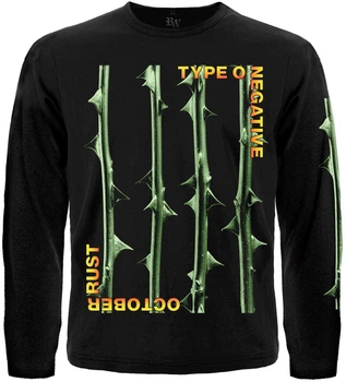 Футболка з довгим рукавом Rockway Type O Negative "October Rust" Чорний, Розмір XXL