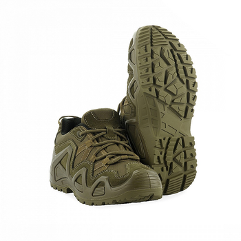 М-ТАС кросівки тактичні Alligator Olive / Кросівки трекінгові олива / Кросівки військові демісезонні / Розмір 45