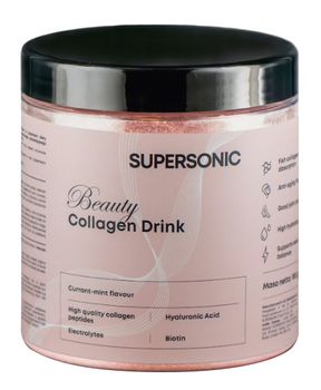 Напій Supersonic Collagen Beauty Drink Смородиново-м'ятний 185 г (5905644489035)