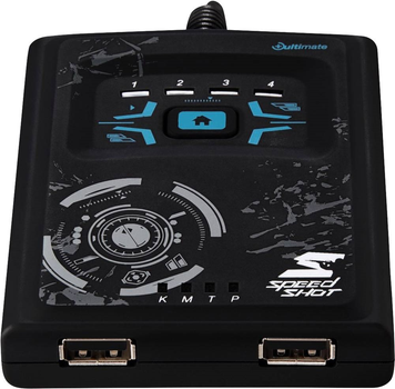 Adapter myszy i klawiatury Hama Speedshot Ultimate do PS3, PS4, Xbox 360, Xbox One Black (4007249544780)