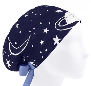 Медицинская шапочка женская HeadwearUniverse универсальная принт Звёздное небо