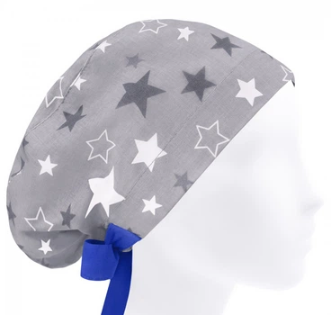 Медицинская шапочка женская HeadwearUniverse универсальная принт Звёздочки