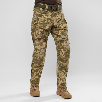 Тактические штурмовые штаны UATAC Gen 5.4 Пиксель mm14 с наколенниками XL