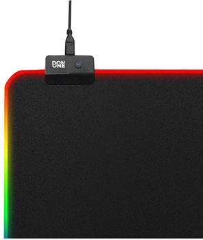 Podkładka gamingowa DON ONE MP900RGB XL Black (5711336030603)