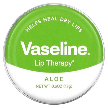 Бальзам для губ Lip Therapy з екстрактом листя алое Vaseline 17 г