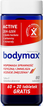Suplement diety Orkla Bodymax Active 80 tabletek (5702071501480)
