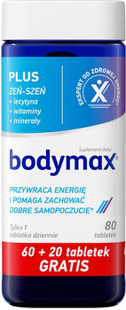Suplement diety Orkla Bodymax Plus 80 tabletek (5702071501503)