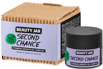 Olejek Beauty Jar Second Chance pobudzający wzrost brwi 15 ml (4751030831688)