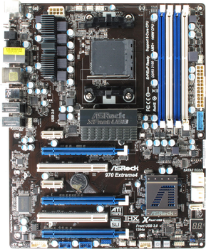 Материнська плата AsRock 970 Extreme4 (970 Extreme4) (sAM3, AMD 970, ATX) Б/в,U1