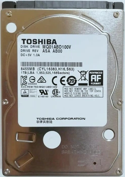 Жорсткий диск Toshiba HDD 2.5" SATA 1.0TB 5400rpm 8MB Refurbished (MQ01ABD100V)Refurbished
