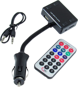 Модулятор MP3 FM (HZ FM 856) в прикуриватель с пульт. HZ 856