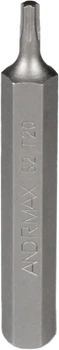 Насадка для отвертки T20 75мм. (Andrmax) TORX (бита) (107520T)