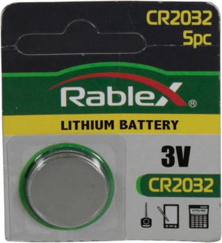 Елемент живлення (КНР) Lithium Cell 3.0V CR2032 CR2032