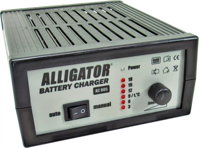 Зарядное устройство (Alligator) 12V 18A AC805