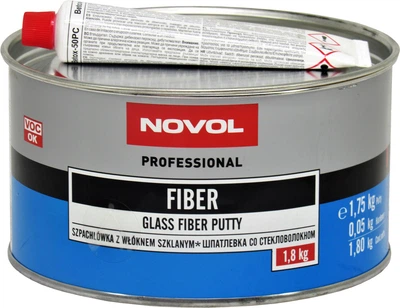 Шпаклівка (Novol) скловолокно Fiber 1,8 кг. 1225