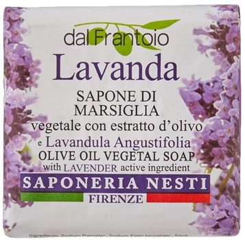 Натуральне мило Nesti Dante Dal Frantoio Лаванда 100 g (8003445000859)