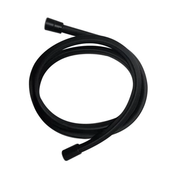Шланг для ручного душа Qtap Hadice 1600 мм прямоугольный QTHADPVCSQ160B Black Matt