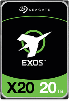 Жесткий диск Seagate Exos X20 HDD 20TB 7200rpm 256MB 3.5" SAS (ST20000NM002D)