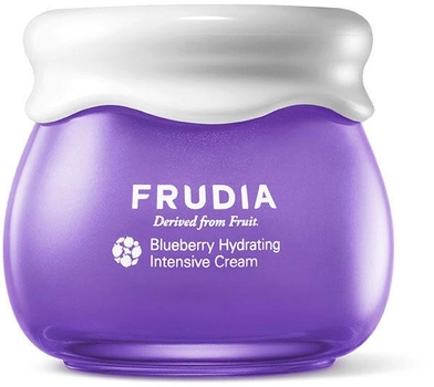 Крем для обличчя Frudia Blueberry Hydrating Intensive Cream інтенсивно зволожуючий на основі екстракту чорниці 55 г (8803348033752)