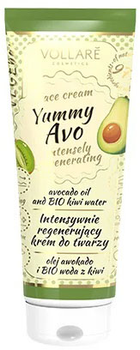 Krem do twarzy Vollare Cosmetics VEGEbar Yummy Avo intensywnie regenerujący 50 ml (5902026678407)
