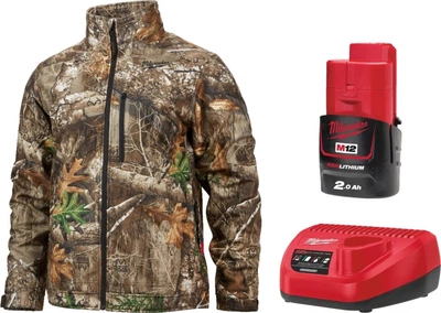Куртка з підігрівом робоча Milwaukee M12 Hjcamo6-201 L Камуфляж (4932492946)