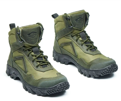 Тактические всесезонные ботинки "TRT - Tactical Recon Team" в оливе ЗСУ 43 размер