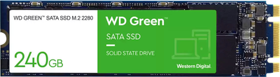 Накопитель SSD WD M.2 2280 240GB (WDS240G3G0B)