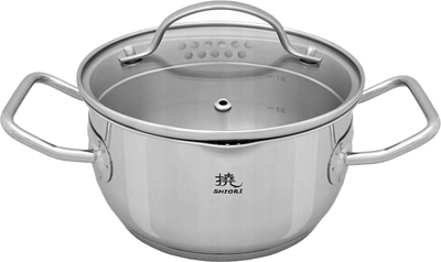 Каструля Shiori Steel Series Pro 316 16 см 1.5 л (5903839939457)