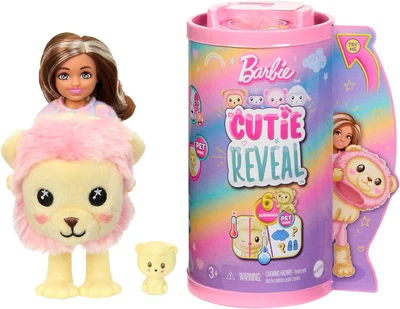 Кукла Барби Челси Сюрприз в костюме львенка Barbie Cutie Reveal Chelsea Doll Lion Plush Costume