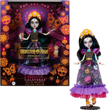 Колекційна лялька Монстер Хай Скеліта Калаверас Monster High Skelita Calaveras Dia De Muertos