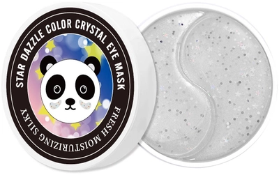 Płatki pod oczy SersanLove Star kolagenowe z kwasem hialuronowym i naturalnymi ekstraktami Colorful Panda 60 szt (6974388190254)