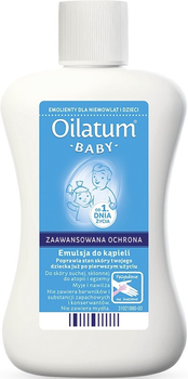 Emulsja do kąpieli Oilatum Baby od pierwszego dnia życia 150 ml (5011091107290 / 5011309024319)