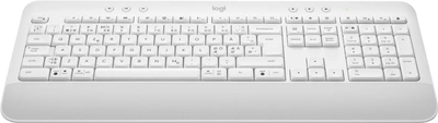 Клавіатура бездротова Logitech Signature K650 USB/Bluetooth Nordic Layout White (920-010983)
