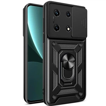 Чехол накладка Ricco Camera Sliding для Infinix Note 30 Pro black