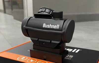 Приціл коліматорний Bushnell AR Optics TRS-25 HIRise 3 МОА з райзером, кріплення Picatinny, Weaver