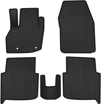 EVA коврики EVAtech в салон авто Renault Zoe (ZE) 2012+ Htb EU 5 шт Black (RT1837C5AV2RBB)