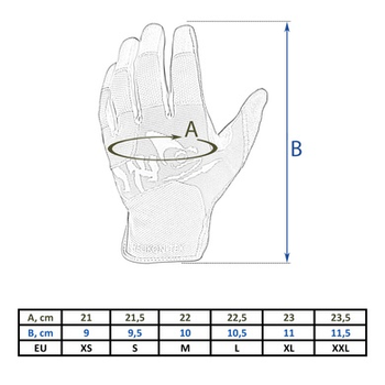 Перчатки полнопалые Helikon-Tex All Round Fit Tactical Gloves Coyote L